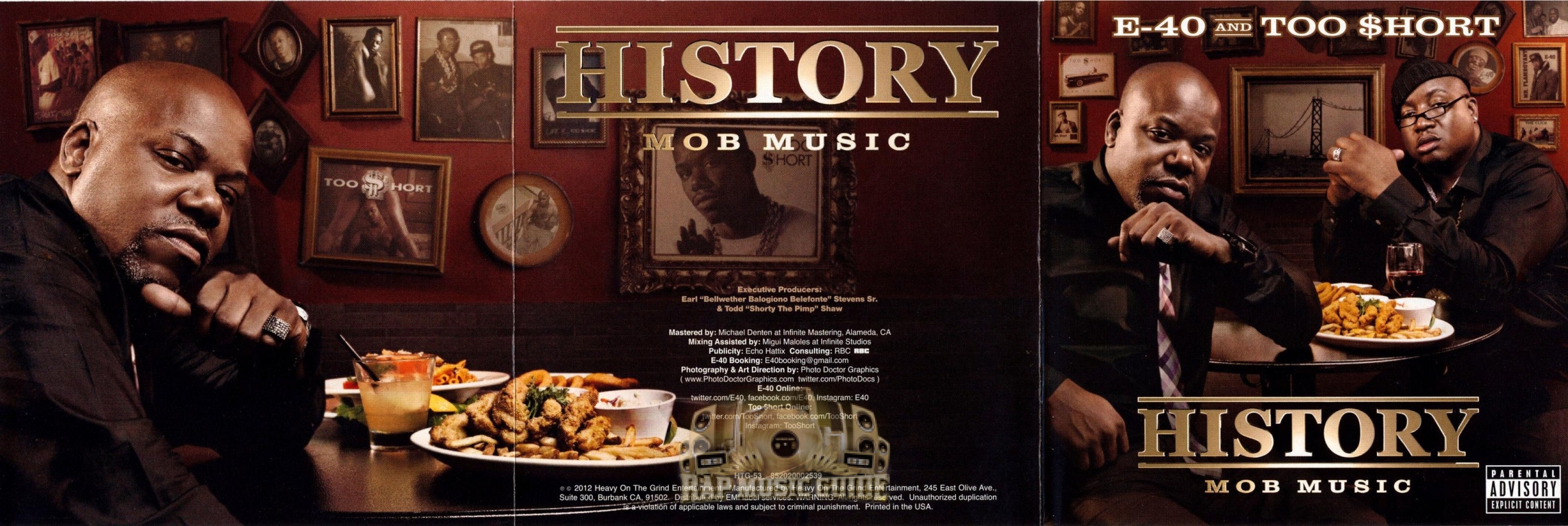 E-40 & Too $hort - History: Mob Music: CD | Rap Music Guide